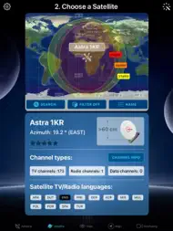 SatFinder ipad bilder 3
