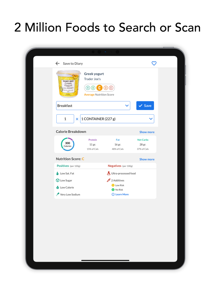 Carb and Keto Manager - Aspire