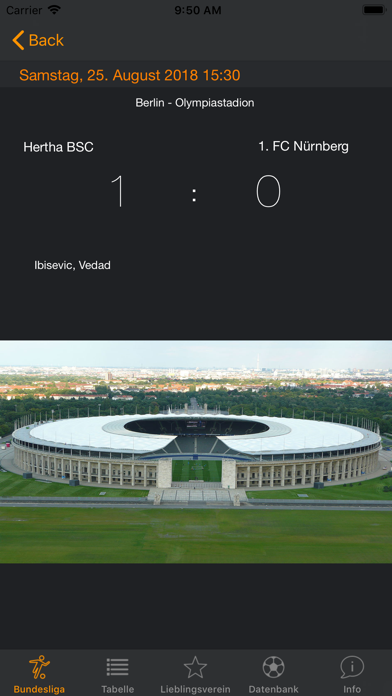 Bundesliga DB Screenshot