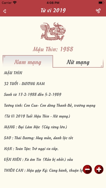 Xem Boi Tu Vi screenshot-3