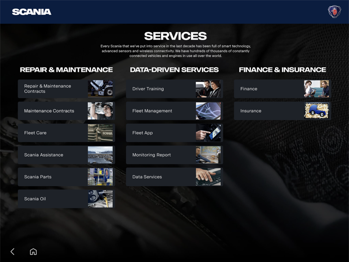 Scania Marketing Tool