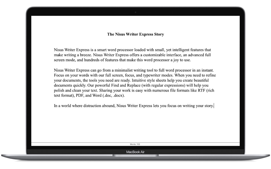 Nisus Writer Express 4 - 4.4 - (macOS)