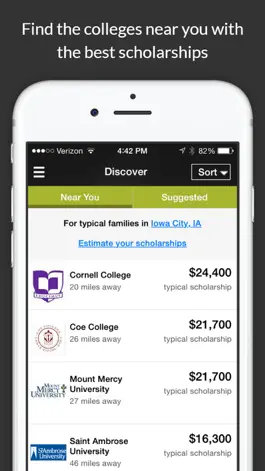 Game screenshot College Scholarship Calculator mod apk