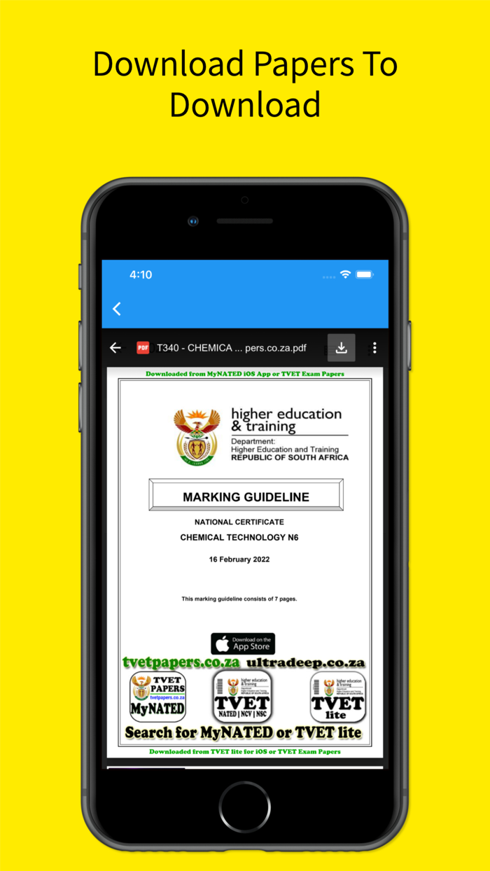 TVET Exam Papers lite - NATED