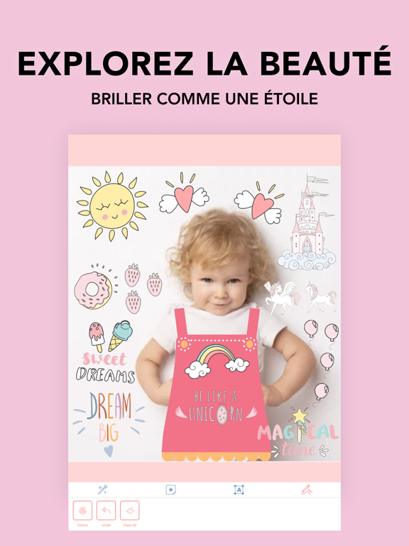 Screenshot #6 pour Éditeur de photos bébé gratuit