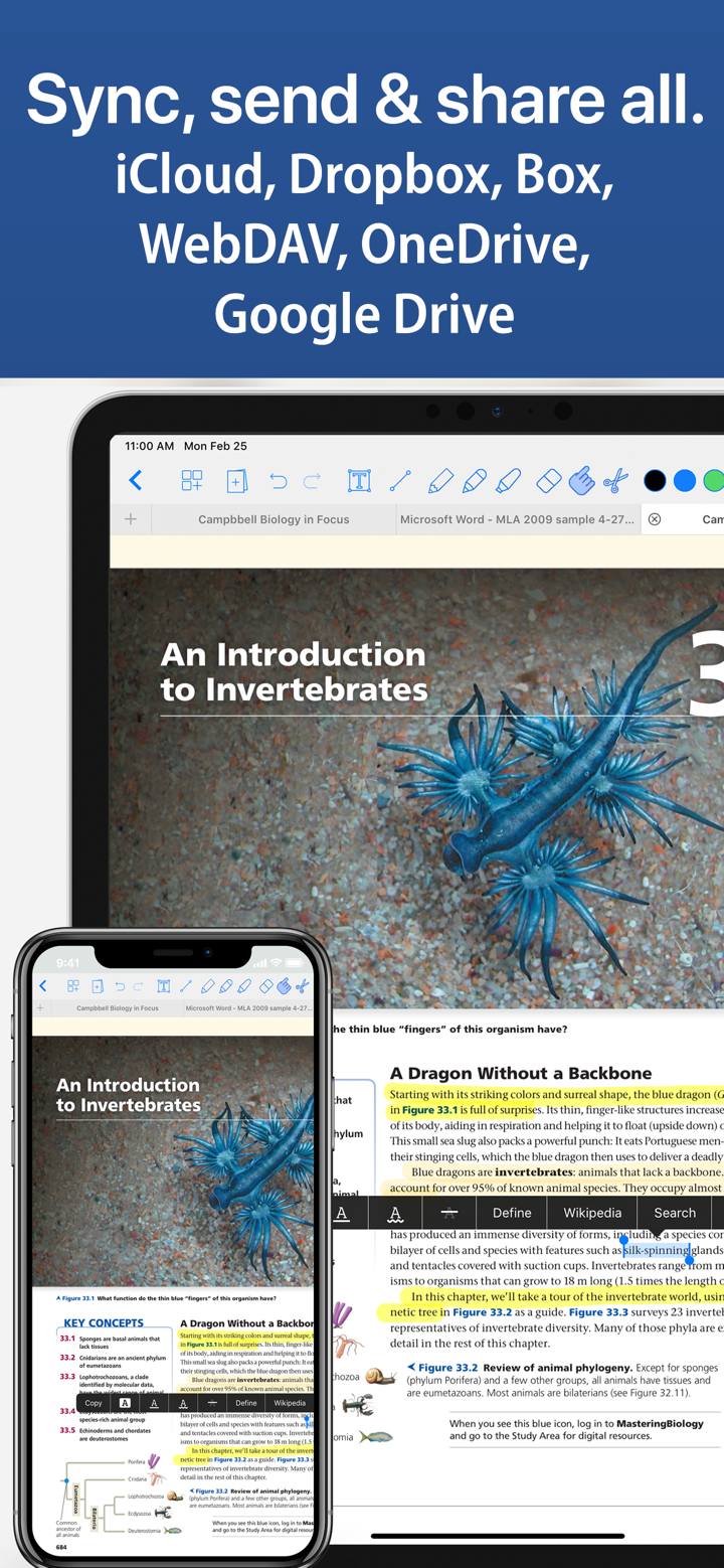 Notes Writer Pro: 笔记和 PDF 标注 screenshot 6