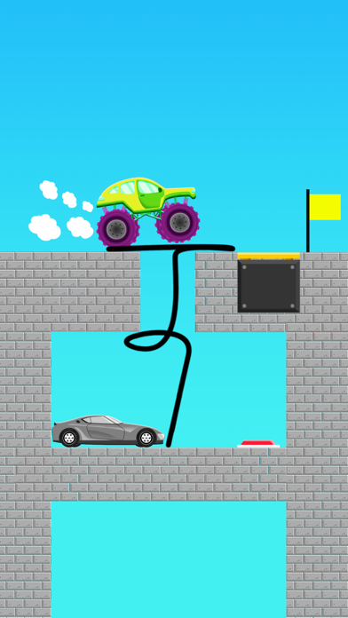 Draw Bridge Puzzle - Draw Game Screenshot