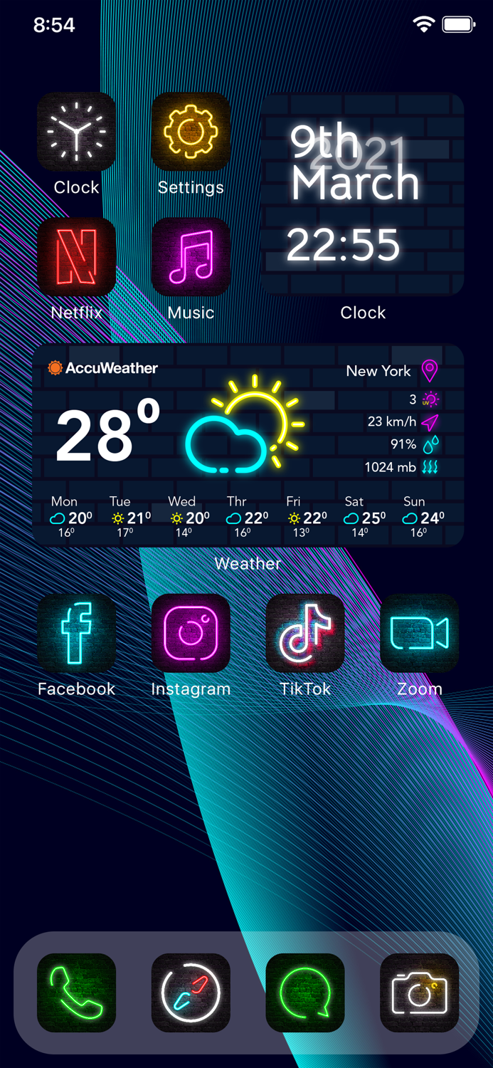 Iconic Icon Themer and Widgets