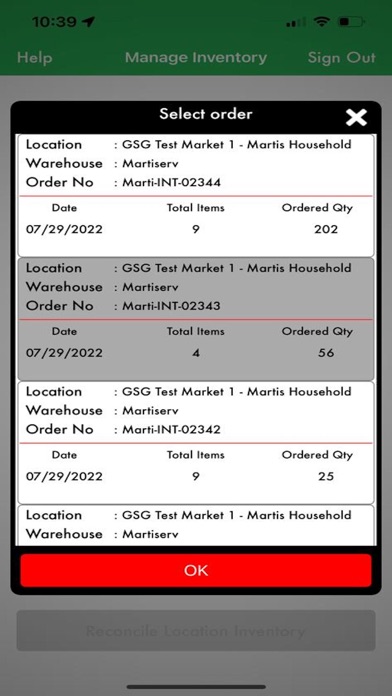 AveriGo Inventory Screenshot