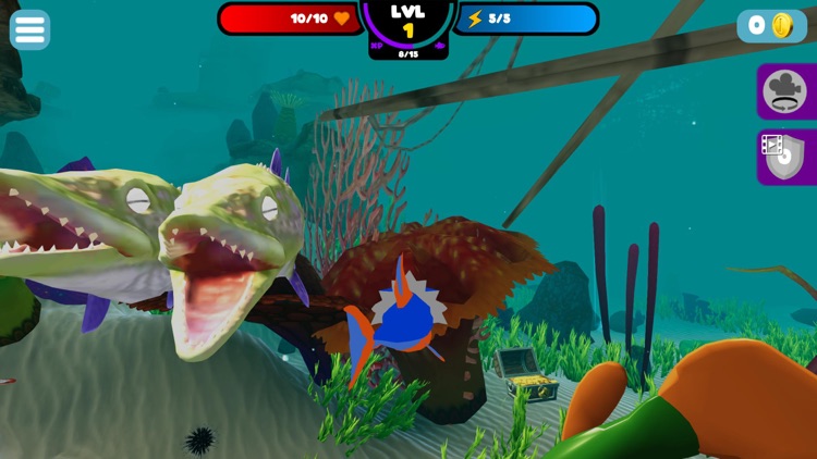 3D Shark Feed and Growing Fish screenshot-5