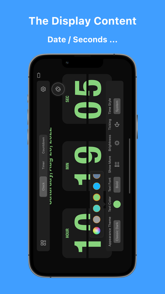 #4. iFlip Clock - Time Widget (iOS) By: 若愚 马