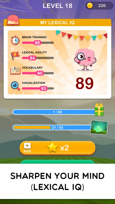 Harvest of Words - Word Stack Screenshot