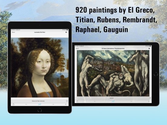 National Gallery of Art HD iPad app afbeelding 1