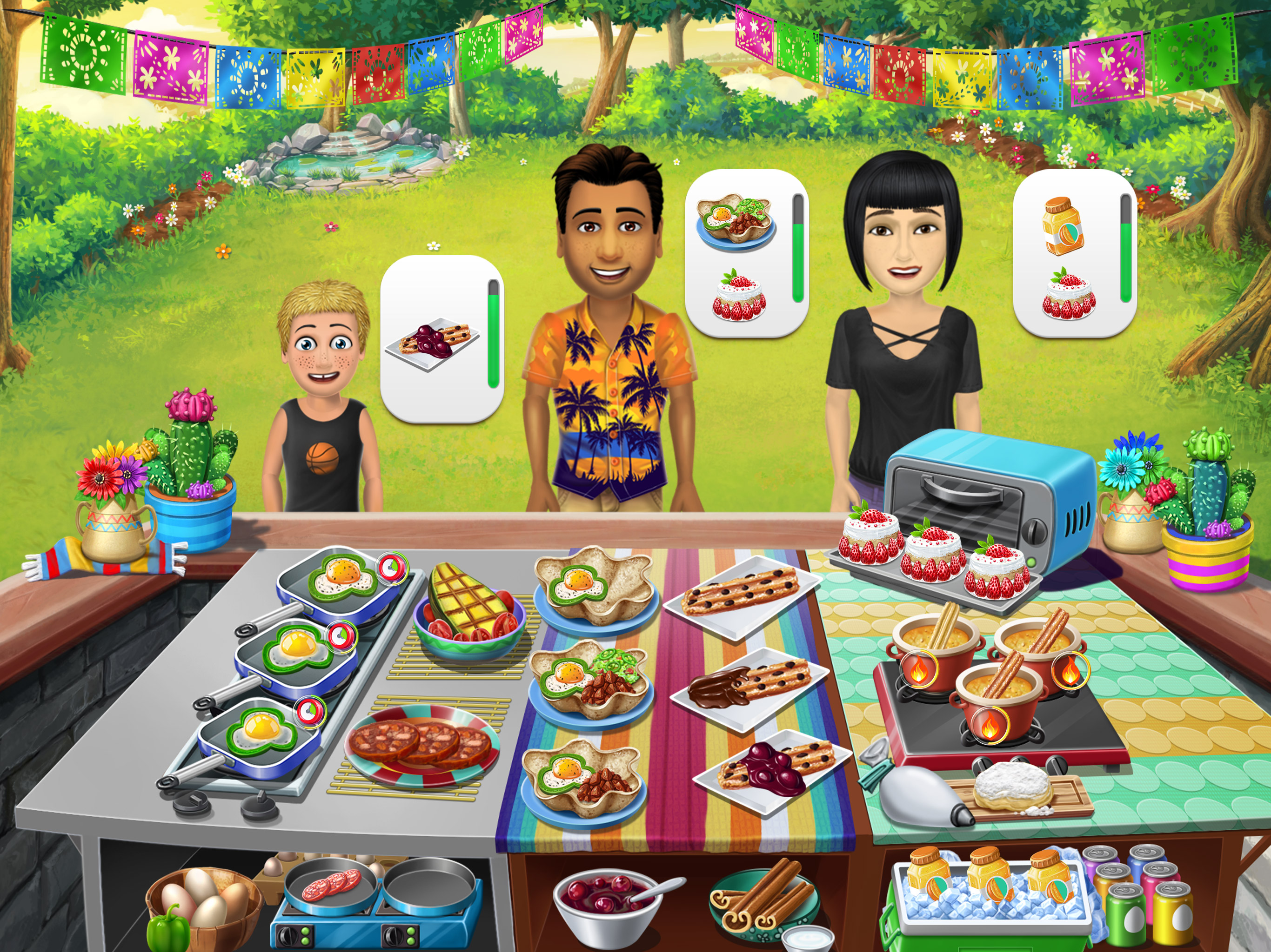 Virtual Families: Cook Off