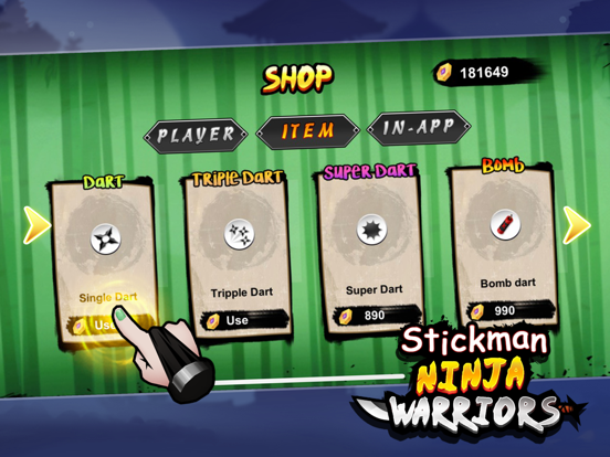 Stickman Ninja Warriors iPad app afbeelding 5