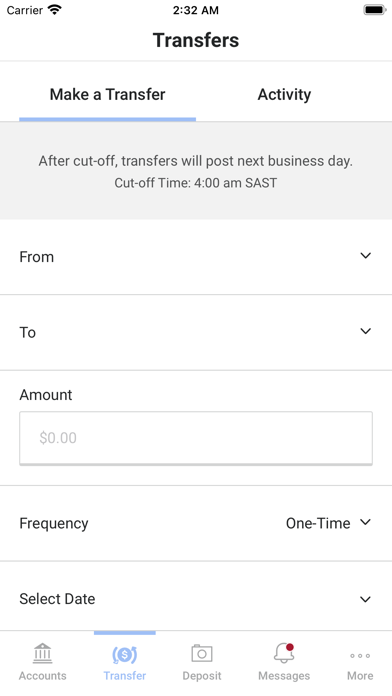 First National Bank Primghar Screenshot