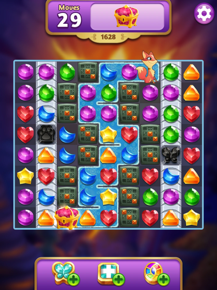 Genies and Gems Puzzle and Quests