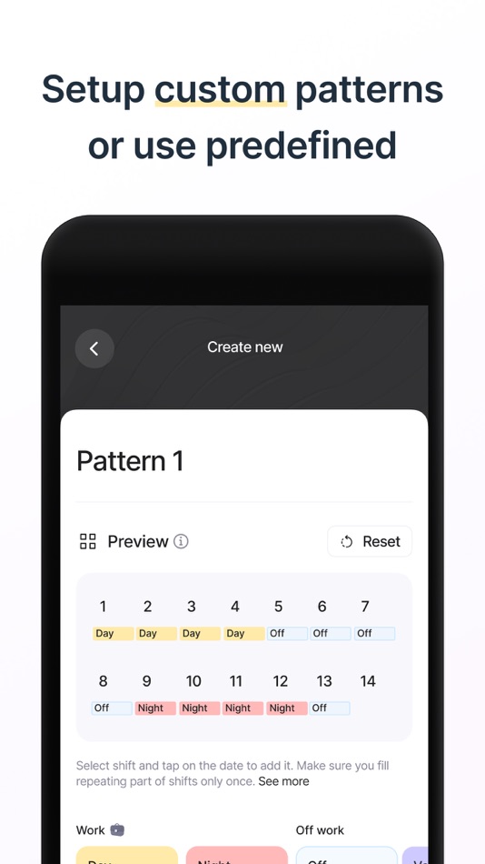 #8. Shift Work Calendar & Schedule (iOS) 由: 4TH FLOOR APPS SIA