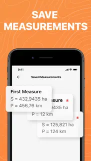field area & maps measure app iphone screenshot 3