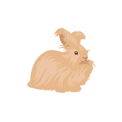 Angora Rabbit Stickers