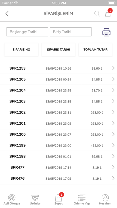 Asil Grup Otogaz Screenshot