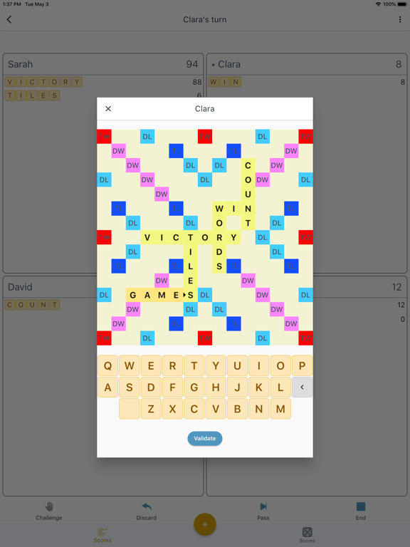 Score Keeper for Word Gamesのおすすめ画像2