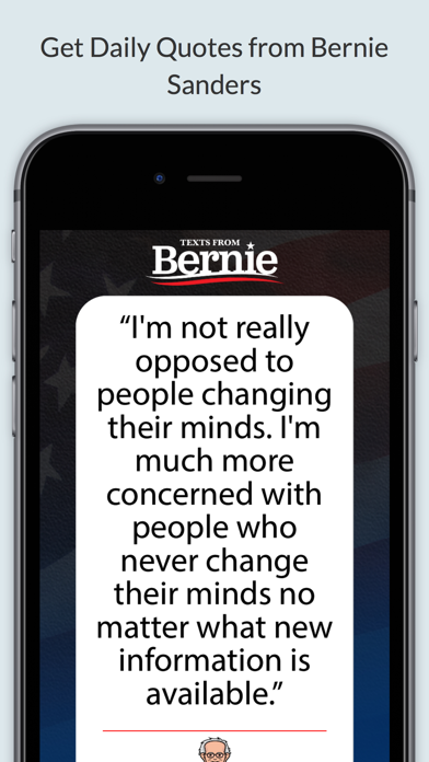 Screenshot #1 pour Texts From Bernie Sanders