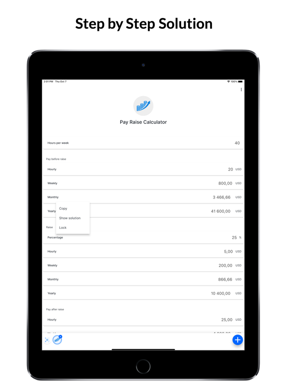 Scientific Calculator - CalCon iPad screenshot 4 - Utilities app