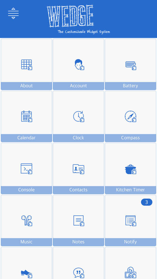 #1. Wedge - Everyday Utilities app (iOS) 由: Wrights Creative Services, L.L.C.