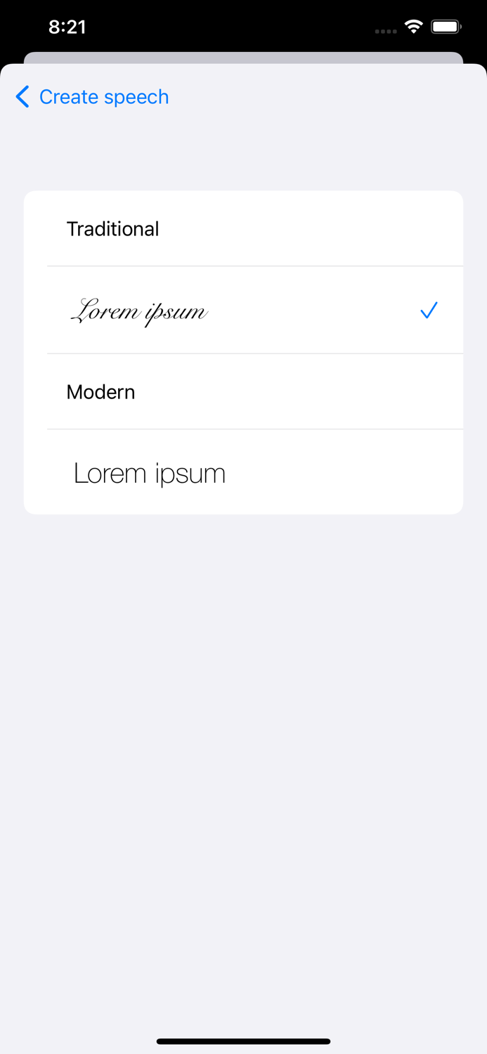 Creative Speech Lite
