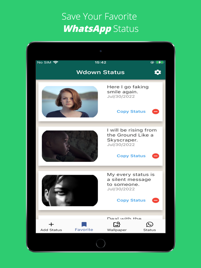 Status and Story  Whatsdown