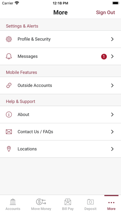 CSB Marysville Mobile Screenshot
