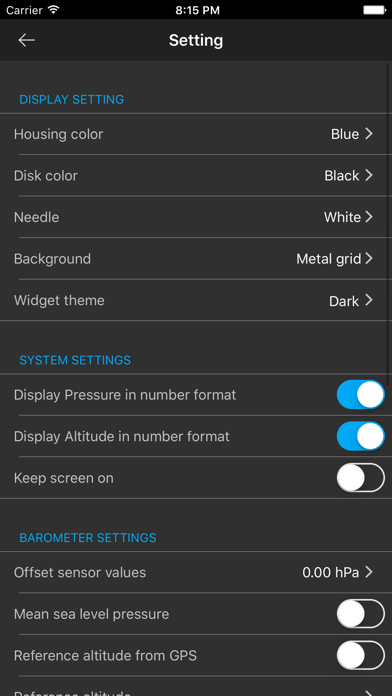 Barometer Plus - Altimeter PRO Screenshot