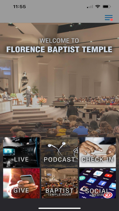 Florence Baptist Temple Screenshot