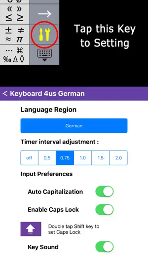K4us German Keyboard screenshot 3