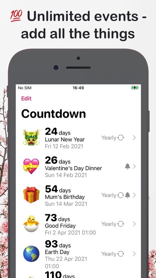 #2. Countdown with Emoji (iOS) 由: Lasmit TLB Ltd