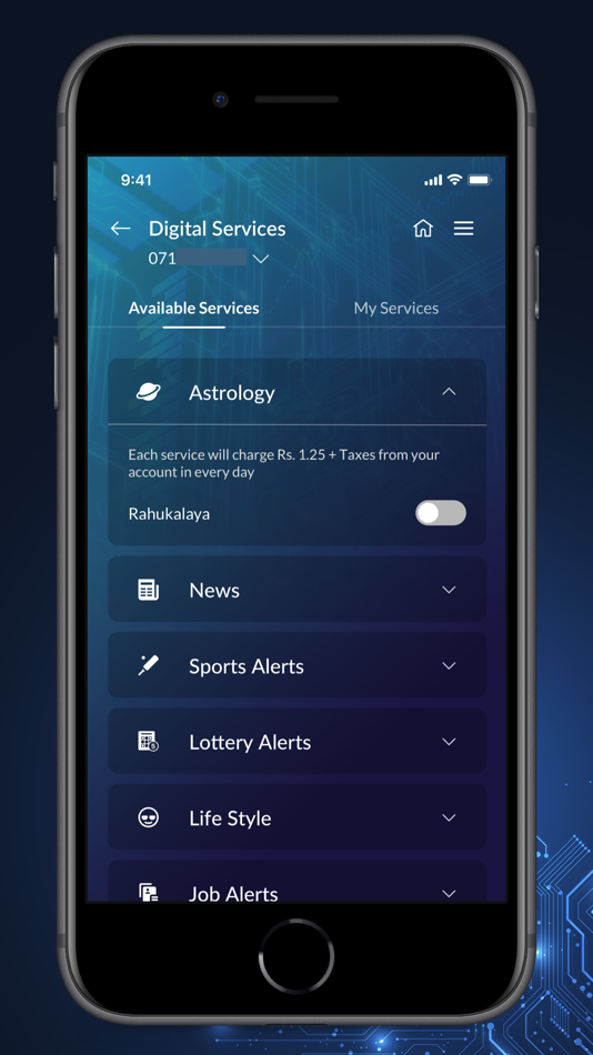 #2. Mobitel Selfcare (iOS) By: Mobitel Pvt Ltd