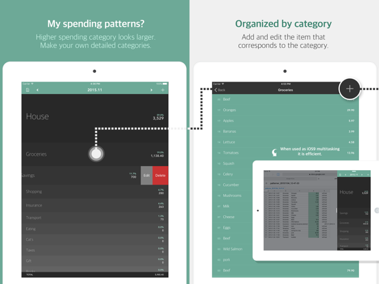 Screenshot #4 pour Patterner - Simple Budget
