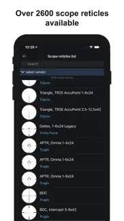 chairgun elite ballistic tool iphone screenshot 4