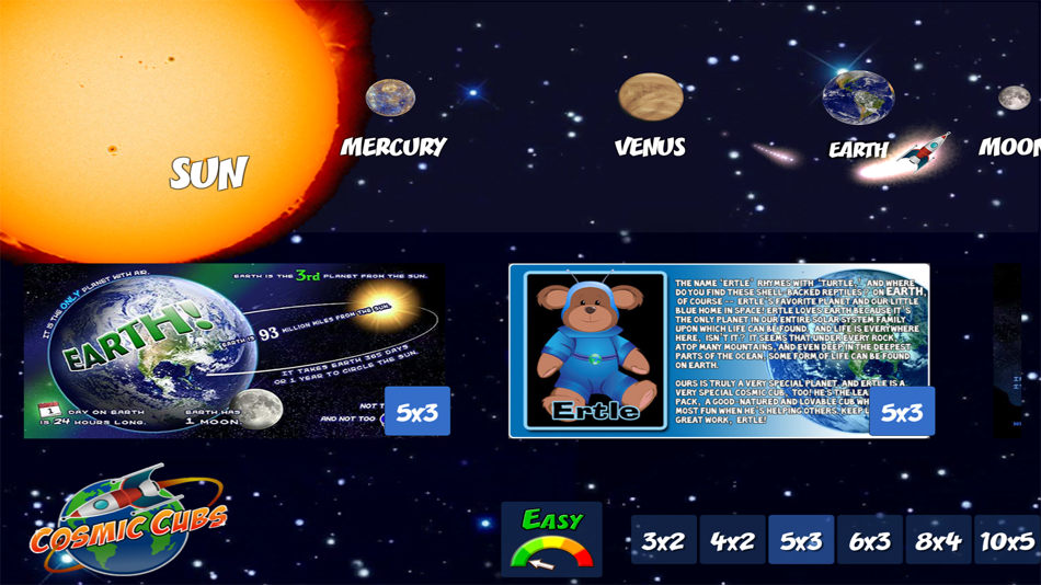 #6. Cosmic Cubs Space Puzzle (iOS) 由: Cosmic Cubs LLC