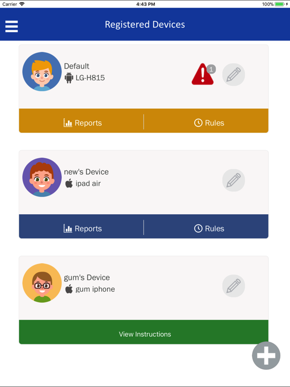 Screenshot #5 pour SecureTeen Parental Control
