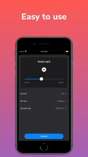 audio converter - mp3 iphone screenshot 2