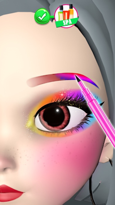 Makeup 3D: Salon Games for Fun Screenshot