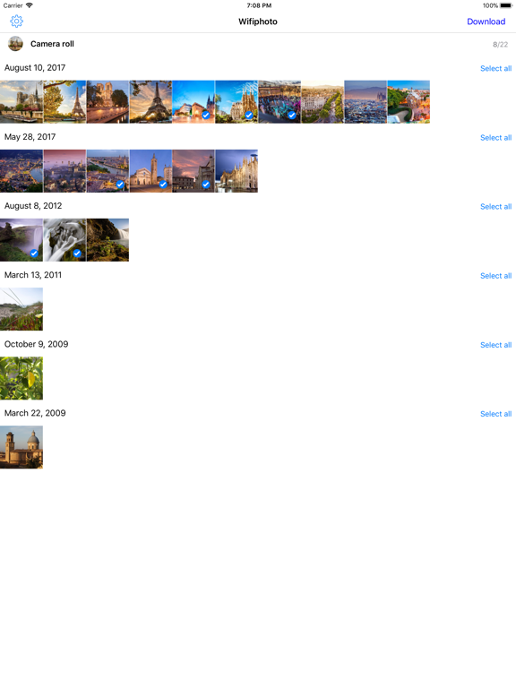 App screenshot