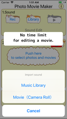 Photo Movie Maker - Slideshow screenshot 2