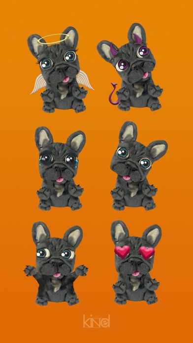 Frenchie Emojis Screenshot