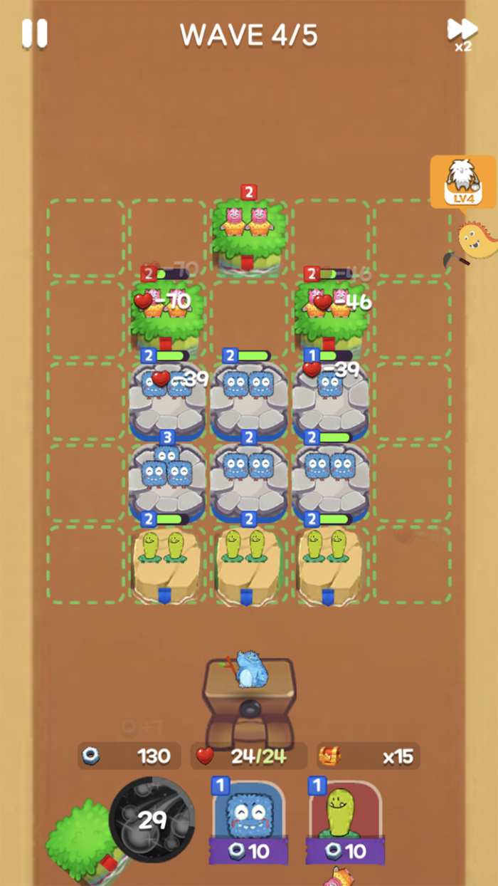 Merge Block Defense War