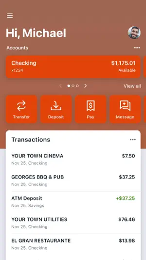 NEWBANK Mobile screenshot 1