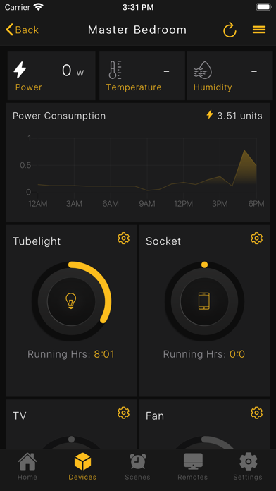 Halomax Smart Home Screenshot