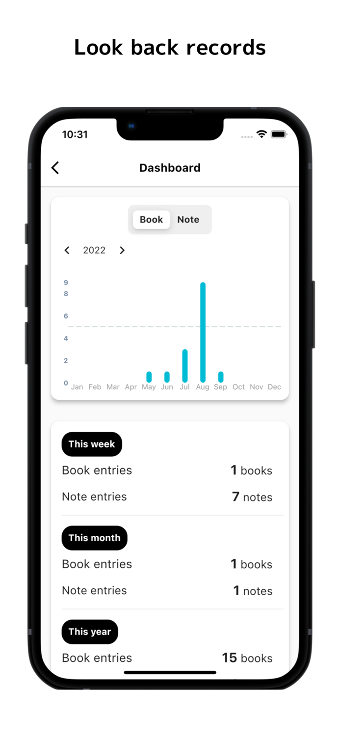 Reading tracker BookNotes
